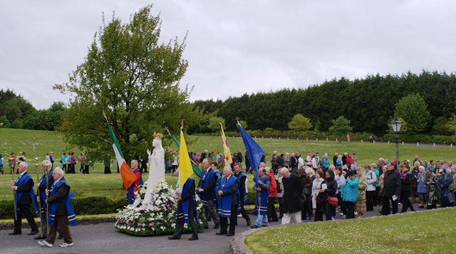 Rosary procession 2