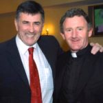 Father Pat with Dermot Early