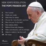 Pope Francis New Year 2