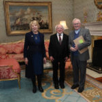 Fr McCabe with President and Mrs McCabe