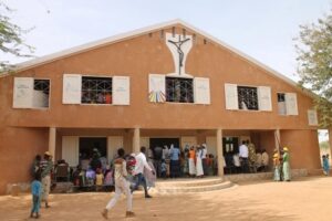 Bomoanga Catholic Church-Mission from where Fr Gigi was abducted