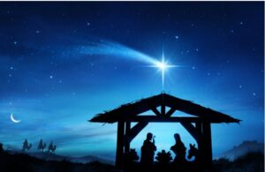 Purchased from Shutterstock Standard License - Limited usage in print, advertising, and packaging. Unlimited web distribution. https://www.shutterstock.com/image-illustration/nativity-scene-holy-family-stable-contains-765246166