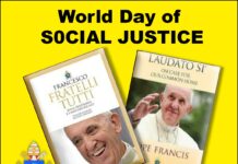 WORLD DAY OF SOCIAL JUSTICE – Feb 20th 2021