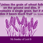 5th Sunday of Lent 2021 – Year B
