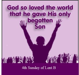 4th Sunday of Lent 2024 Year B Society of African Missions