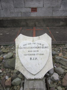 Headstone of Llewellyn Count Blake