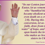 ROTOR – Lent quote Francis