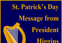 St Patrick’s Day Message 2023 – President Michael D Higgins