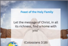 Homily for Sunday 31st December 2023 – Feast of the Holy Family