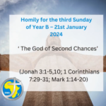Homily for the 3rd Sunday of Ordinary Time, Year B