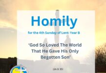 4th Sunday of Lent 2024 – Year B
