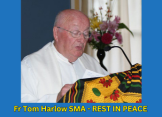 Homily for the Funeral of Fr Tom Harlow – Wilton May 17th 2024.
