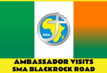 Irish Ambassador to Nigeria visits SMA House Blackrock Road