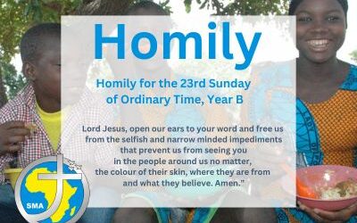 Homily for the 23rd Sunday, Year B