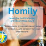 Homily for the 26th Sunday of Ordinary Time, Year B