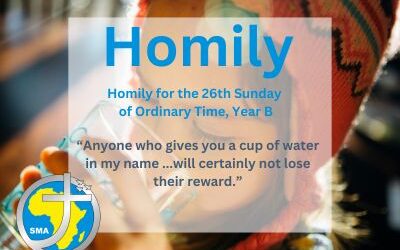 Homily for the 26th Sunday of Ordinary Time, Year B