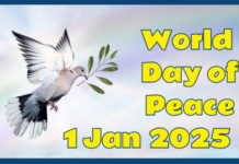 MESSAGE OF HIS HOLINESS POPE FRANCIS FOR THE 58th WORLD DAY OF PEACE 1st JANUARY 2025