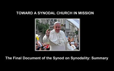 Towards a Synodal Church in Mission – a video summary of the final document