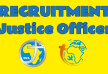RECRUITMENT – JUSTICE OFFICER