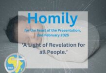 Homily for the Feast of the Presentation, 2nd February 2025
