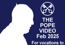 POPE FRANCIS PRAYER INTENTION FOR FEBRUARY 2025 | For vocations to the priesthood and religious life.