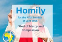 Homily for 5th Sunday of Lent 2025