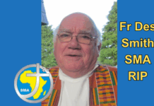 HOMILY – Funeral Mass of Fr Des Smith, SMA, RIP