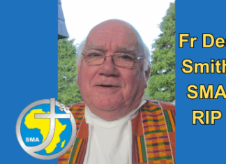 HOMILY – Funeral Mass of Fr Des Smith, SMA, RIP