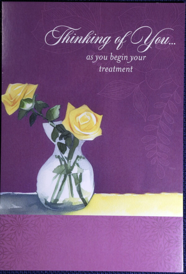 Thinking of You as You Start Your Treatment Purple