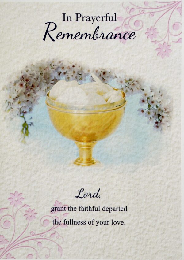 In Prayerful Remembrance Pink