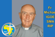 HOMILY – Funeral Mass of Fr Michael Igoe SMA, RIP
