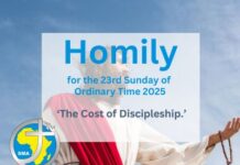 Homily for the 23rd Sunday of Ordinary Time: 2025