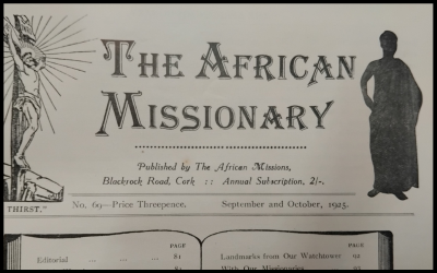 100 years ago –  in the African Missionary Magazine (2)