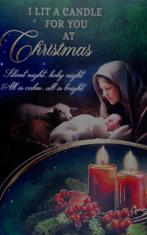 I Lit a Candle For You At Christmas