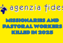 MISSIONARIES AND PASTORAL WORKERS KILLED IN 2025