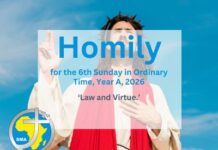 Homily for the 6th Sunday of Ordinary Time 2026