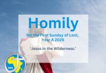 Homily for the First Sunday of Lent – Year A 2026