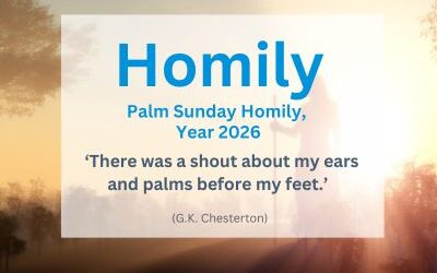 Palm Sunday Homily – Year 2026