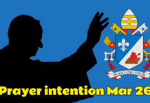 THE POPE’S PRAYER INTENTION FOR MARCH 2026 | For disarmament and peace