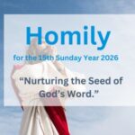 Homily for the 15th Sunday of Ordinary Time, Year A