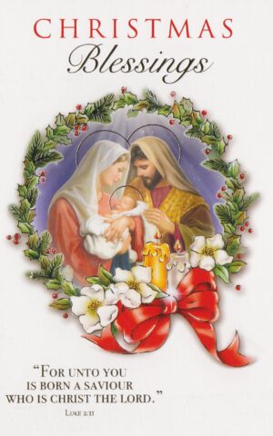Christmas Blessings White